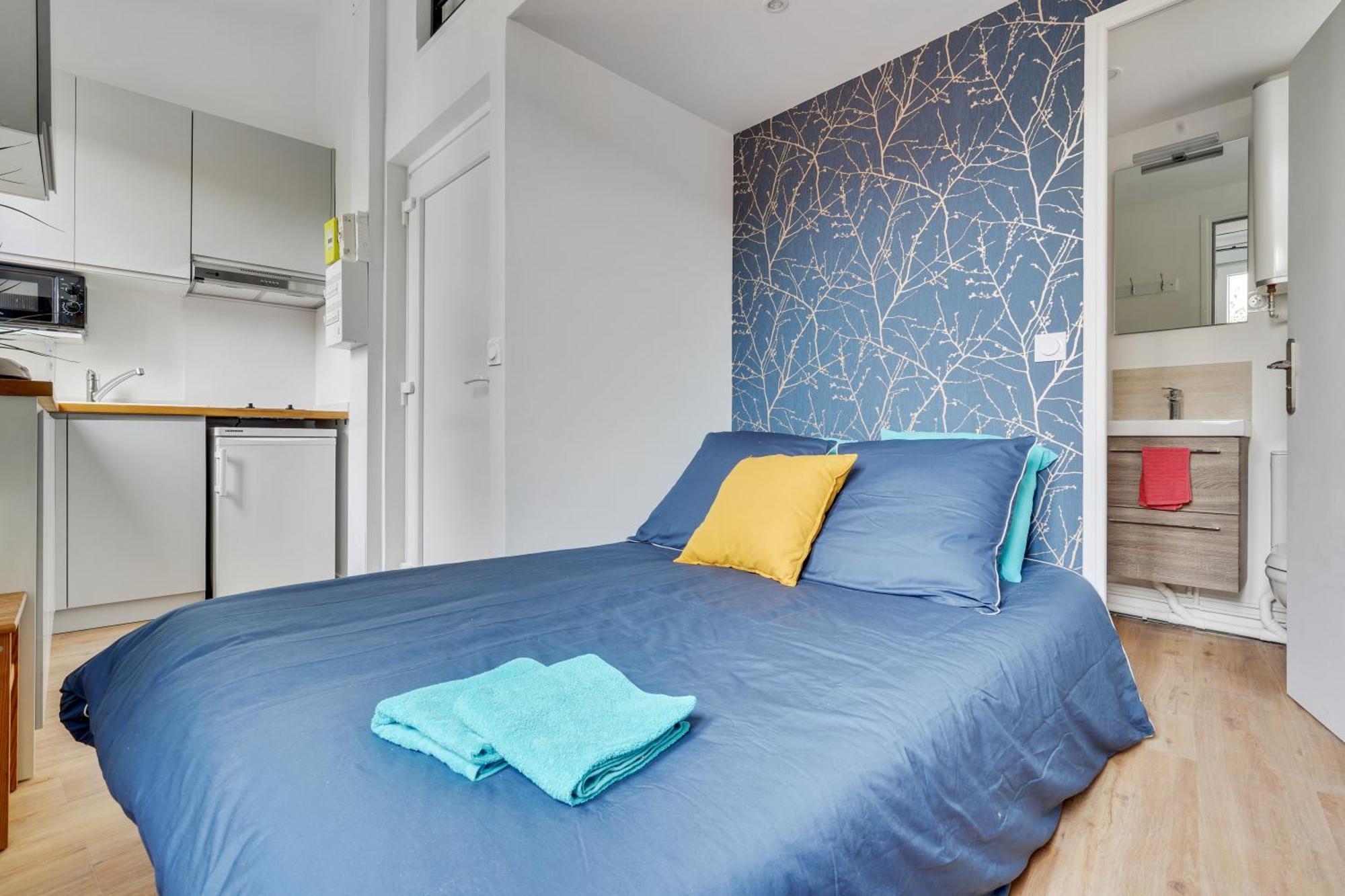 Studio Avec Mezzanine - Wifi - Proche Paris 蒙特勒伊 外观 照片