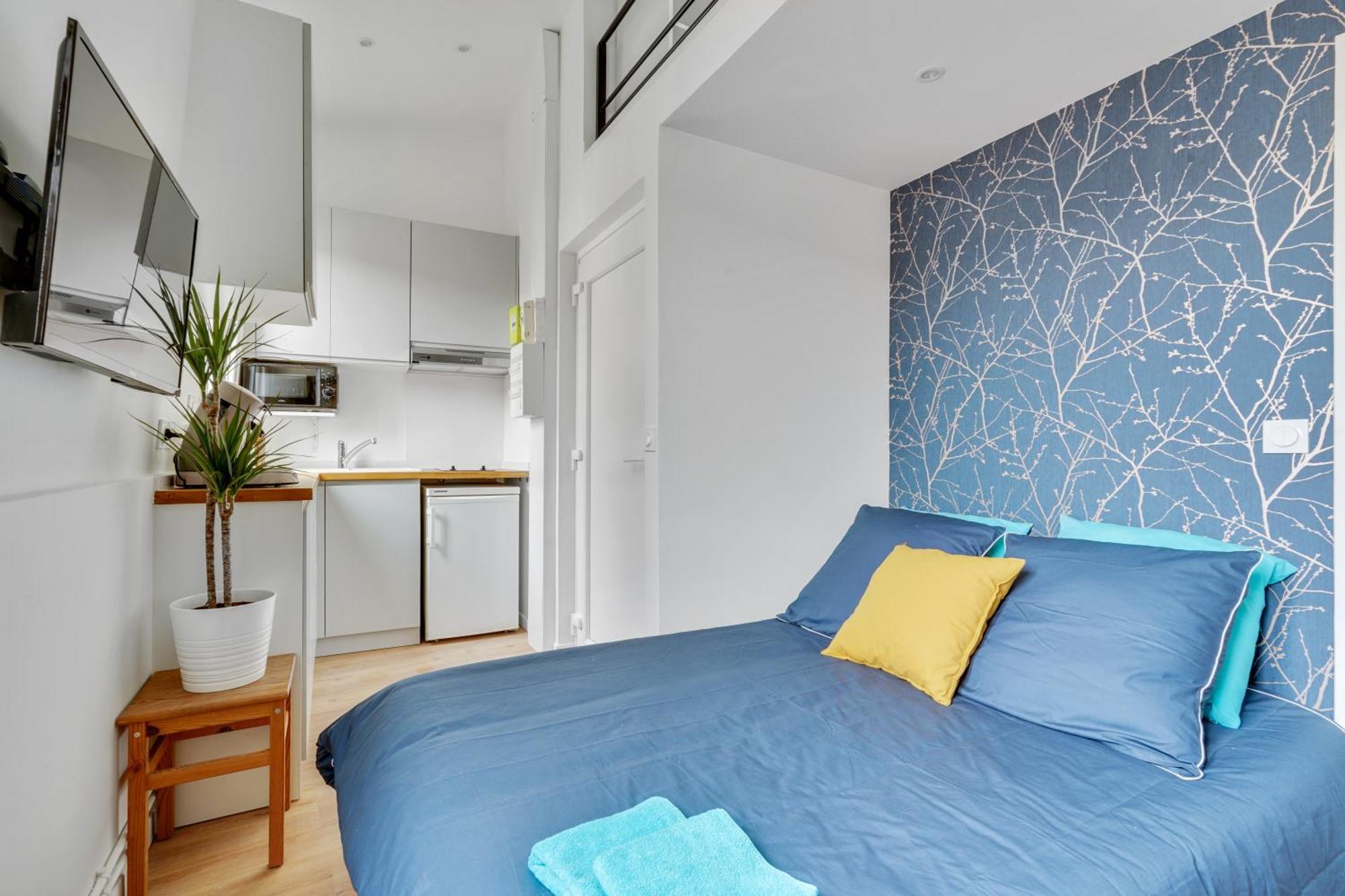 Studio Avec Mezzanine - Wifi - Proche Paris 蒙特勒伊 外观 照片